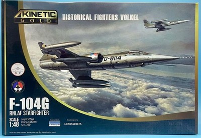 Kinetic Model 1/48 K48090 F-104G RNLAF Starfighter Historical Fighters Volkel