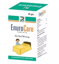 Dr Raj Enuro Care (25gm Tablets x 2) Bedwetting, Bladder Weakness Homeopathic