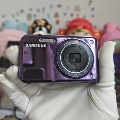 Samsung PL120 Dual Vintage Digital Camera 14.2 MP 5x Optical Zoom Selfie Screen 
