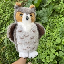 Vintage Barn Owl plush, Cuddle toys by Douglas 17  