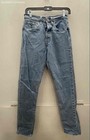 Levi's 501 Mens Blue Denim 5-Pocket Design Straight Leg Jeans Size W26 L30 — photo 1