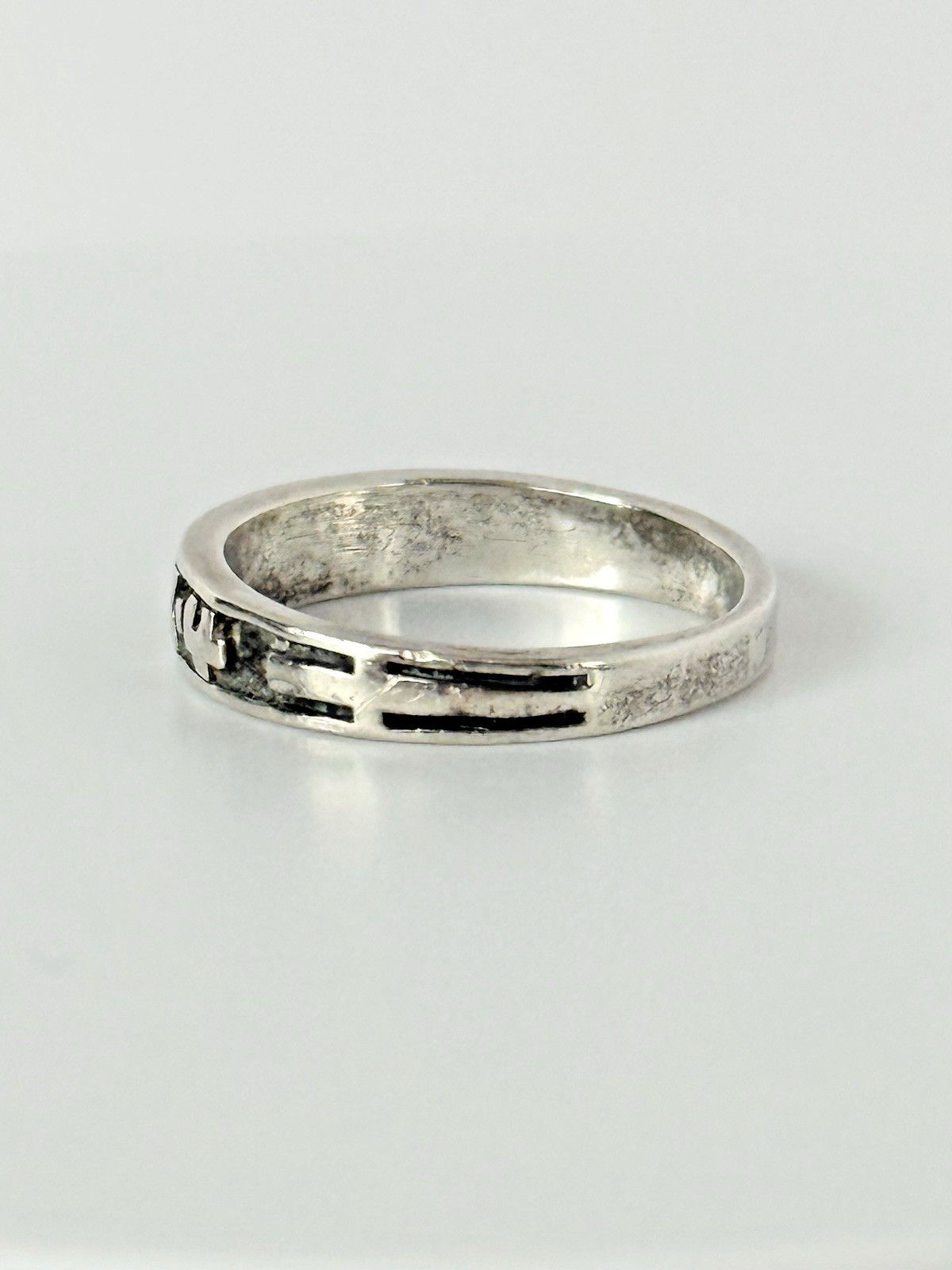 Sterling Silver Christian Scripture Ring Ephesian… - image 6