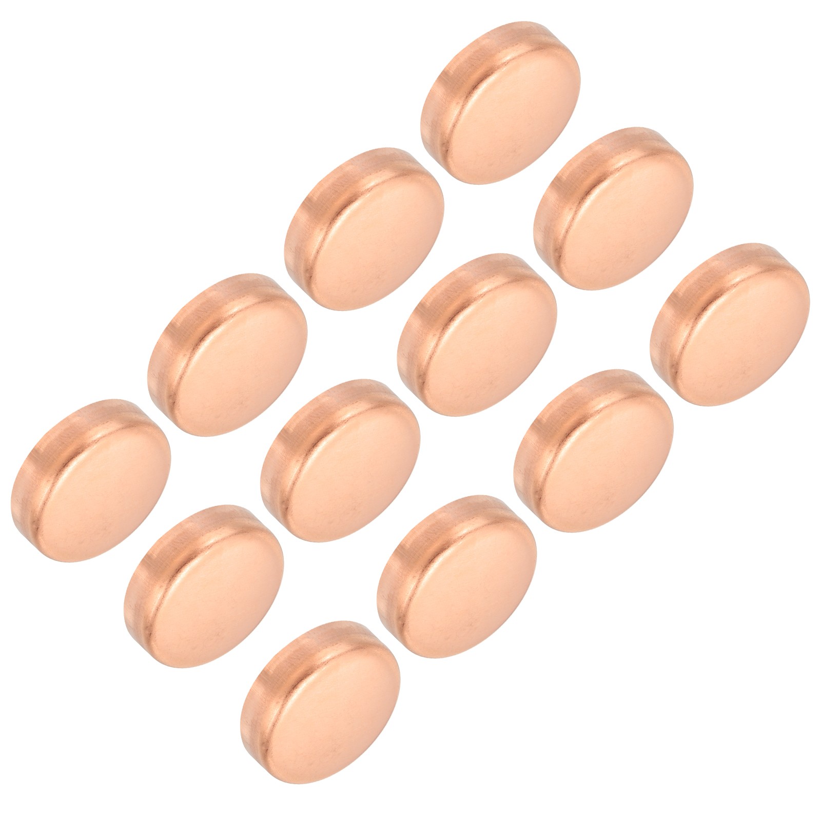 7/8 Inch ID Copper Pipe End Cap 12Pcs Copper Fitting Cap Sweat Plug Connection