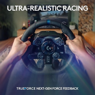 RS 踏板 PS5 PC TRUEFORCE G923 Racing Wheel and Pedals for PS5 PS4 and PC-USB-PLUGA-N 941