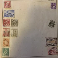 WORLDWIDE Stamps UNCHECKED. On page or part. *BELGIUM*