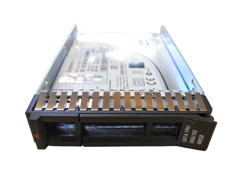 IBM/Intel SSD SAS 2.5" 400GB 6Gbps 00AJ165 with Lenovo caddy 00E7600 - Image 3 of 4
