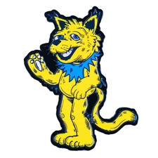 Vincent Gordon x Grassroots Dead Cats Yellow Cat Pin