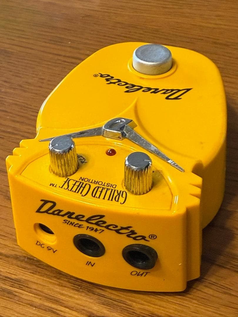 Effet guitare pédale de distorsion Dan Electro DJ-10 grillée Cheese