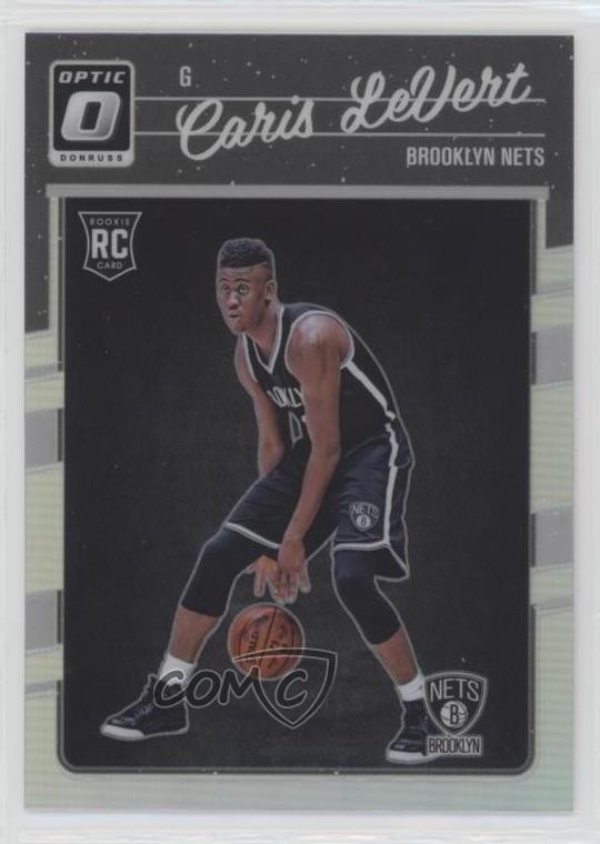 2016-17 Panini Donruss Optic Holo Silver Prizm Caris LeVert #167 8ft