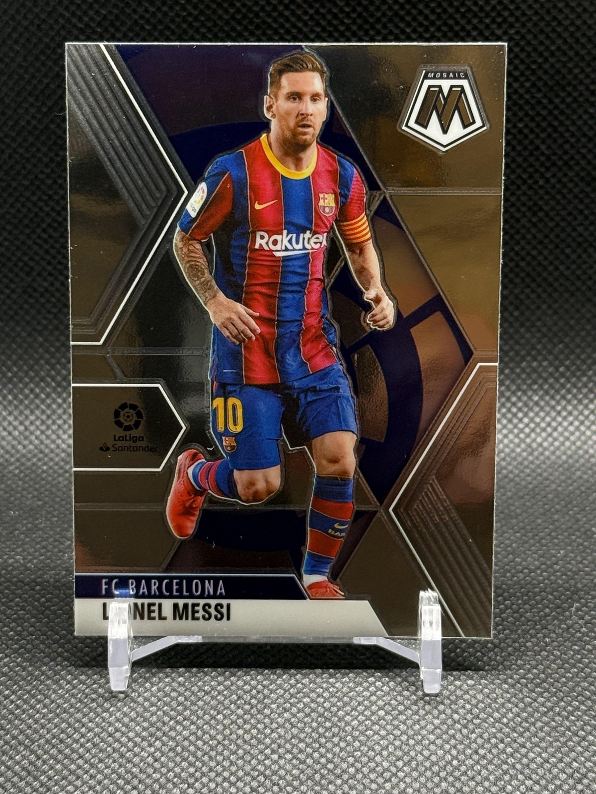 2020-21 Panini Mosaic La Liga #57 Lionel Messi