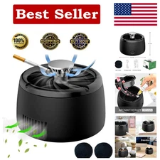 Modern Smokeless Ashtray for Clean Air - Rechargeable & Portable Indoor Solution