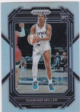 2023-24 Panini Prizm WNBA Silver #134 Diamond Miller RC Minnesota Lynx