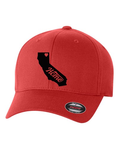 SOMBRERO CALIFERIA MY HOME STATE Flex Fit ENVÍO GRATUITO FACTURA PLANA O CURVA - Imagen 45 de 62