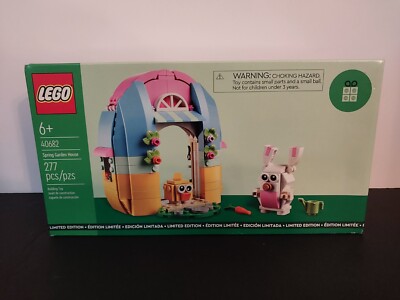 NEW LEGO SPRING GARDEN HOUSE SET 40682 easter bunny rabbit chick gwp basket