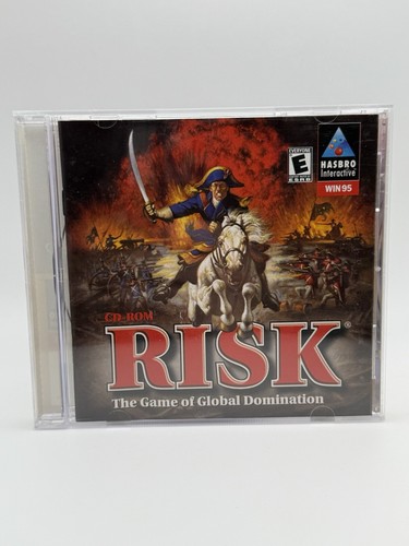 Risk CD-ROM Game! HASBRO INTERACTIVE! Just Like The Board Game RARE ...
