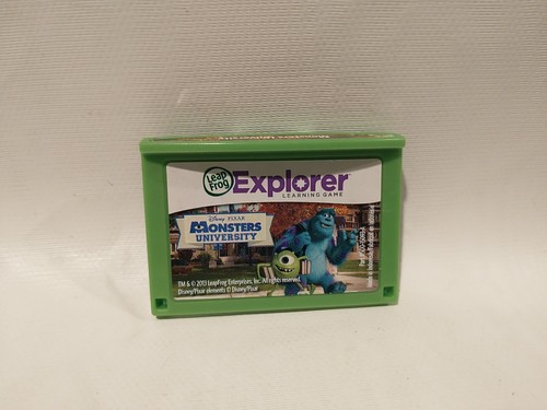 LeapFrog LeapPad, Leapster Explorer MONSTERS UNIVERSITY Game Cartridge - Picture 1 of 6