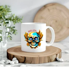 Skull Belize 2 Coffee Mug
