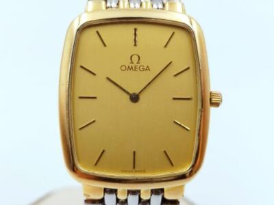 Authentic Omega DeVille Gold-Plated ref: 395.0876 Quartz  display picture 2