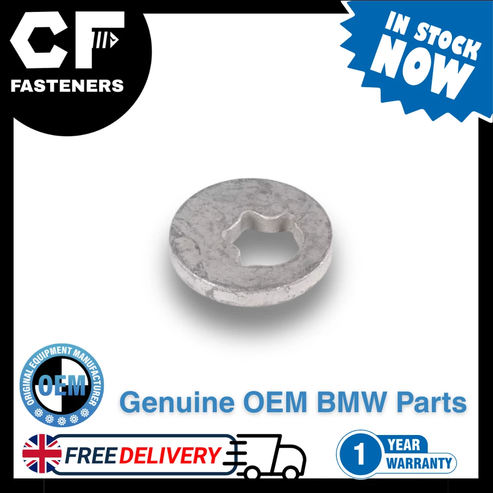 2pc GENUINE BMW LOWER Rear camber Adjuster Bolts Kit Washer Nut E82 E87 E90 E92 - Image 3 of 4