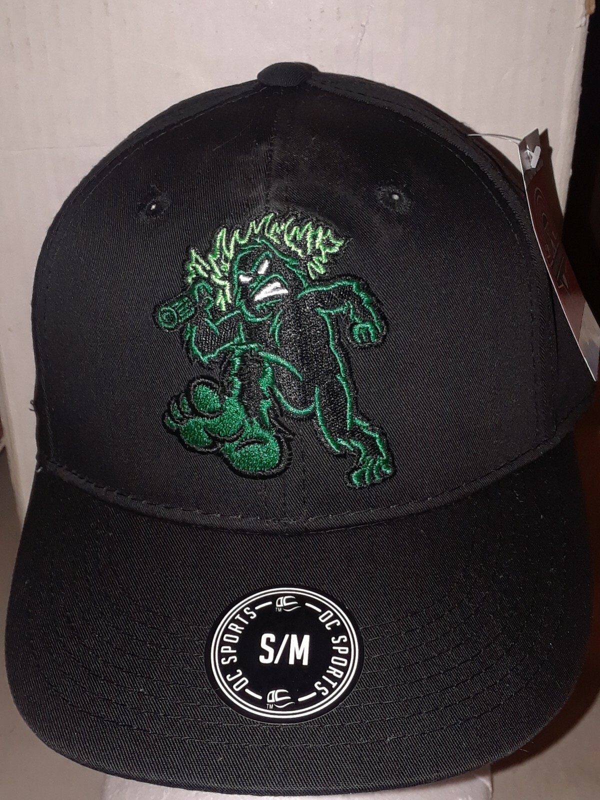 EUGENE EMERALDS BASEBALL HAT Bigfoot Sasquatch Adjustable Adult NWT