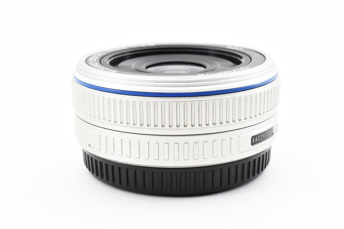 Olympus M.ZUIKO Digital 17mm f/2.8 Silver Pancake From JAPAN [Exc