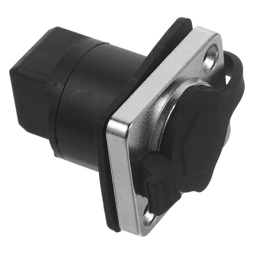 Waterproof Socket Ethernet Right Angle Adapter Through Connector - 第 6/12 張圖片