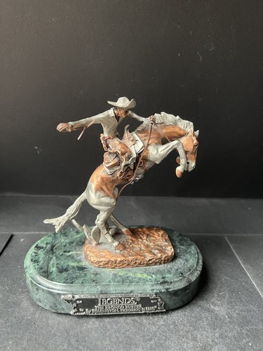 "Mini Estatuilla Frederic Remington's LEGENDS, Outlaw 4 1/2""" - Imagen 7 de 16