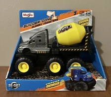 Maisto Builder Zone Quarry Monsters Quarry Kings Disposal DIE CAST - NEW & RARE 