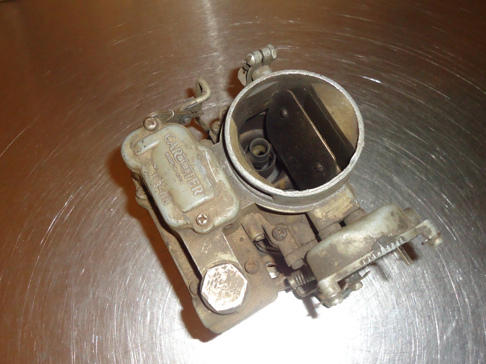 Carter WGD 2-Barrel Carburetor Carb 1955 Pontiac 287 V-8 | eBay