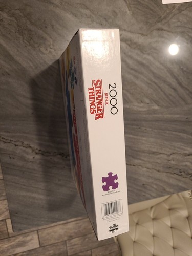 Netflix Stranger Things Trilogy 2000 PC Puzzle Brand New Buffalo Games - Picture 3 of 5