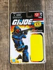 G.I. Joe 25th Cobra COBRA ANTI-ARMOR BAZOOKA TROOPER  FULL CARD BACK FILE CARD