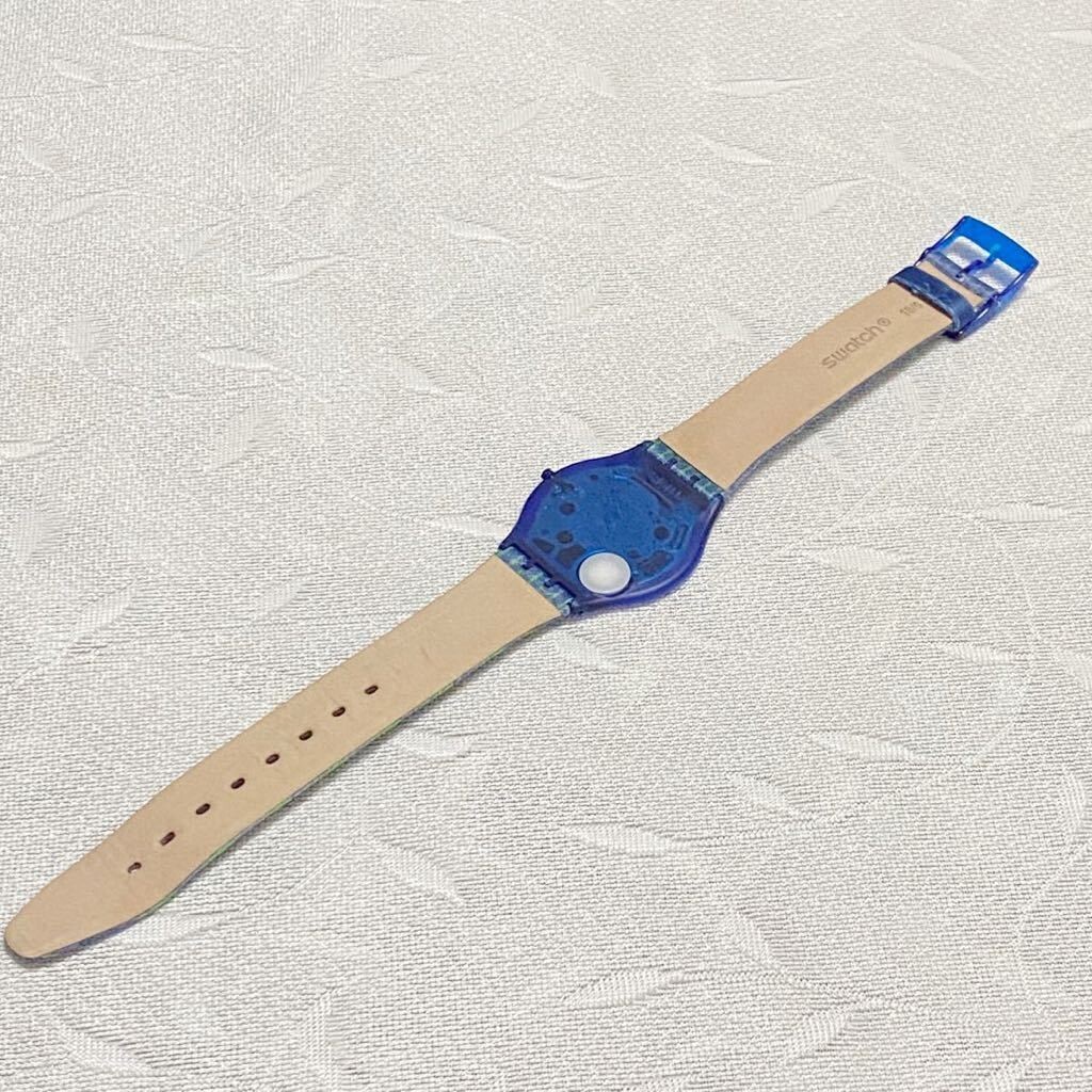 Swatch BREEZY FEATHER SFS102 34mm New Battery Swiss Made | eBay