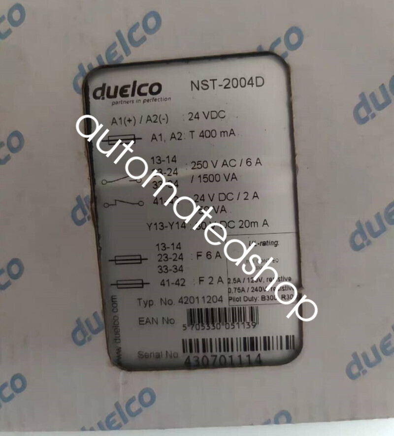 1Pcs New NST-2004D safety relay Shipping DHL or FedEX