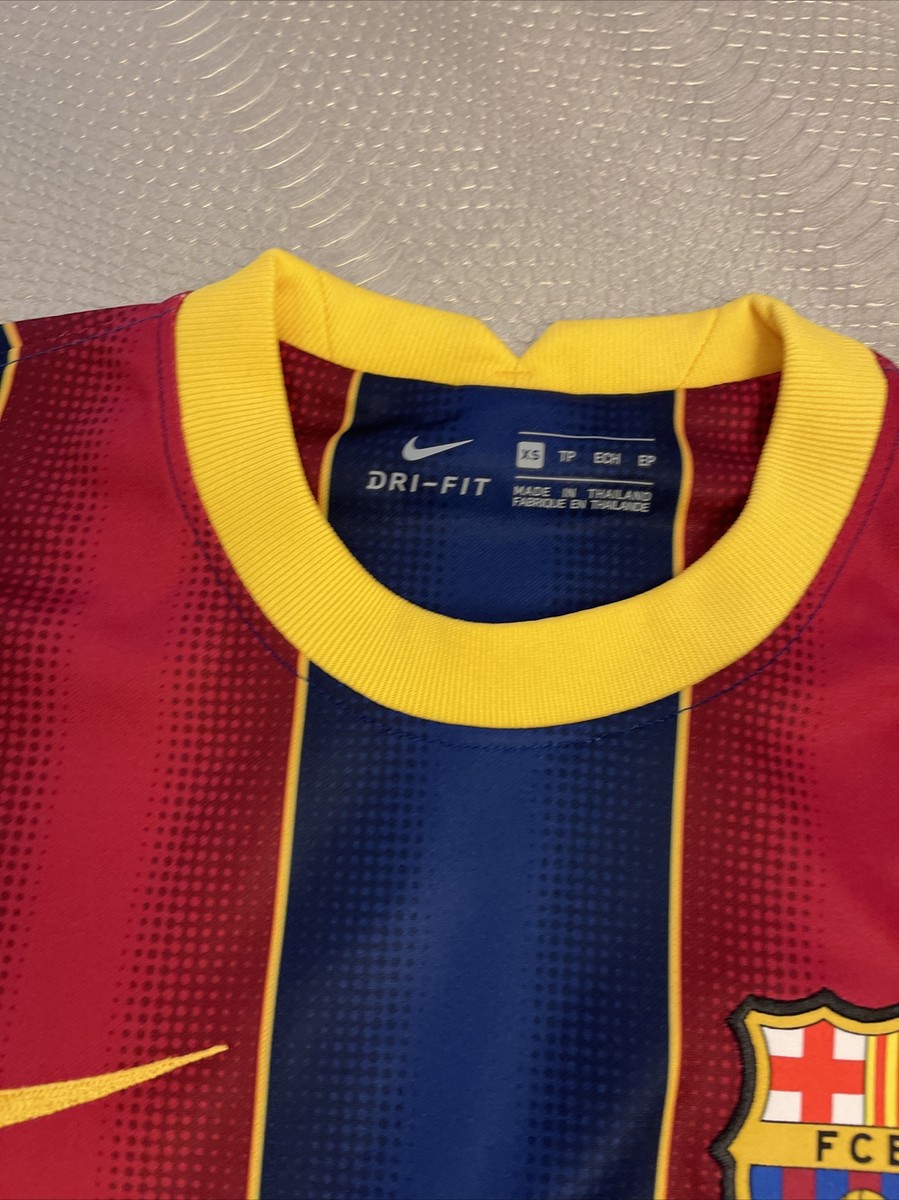 NIKE Dri-Fit FCB Barcelona Rakuten Soccer Jersey XS Ladies