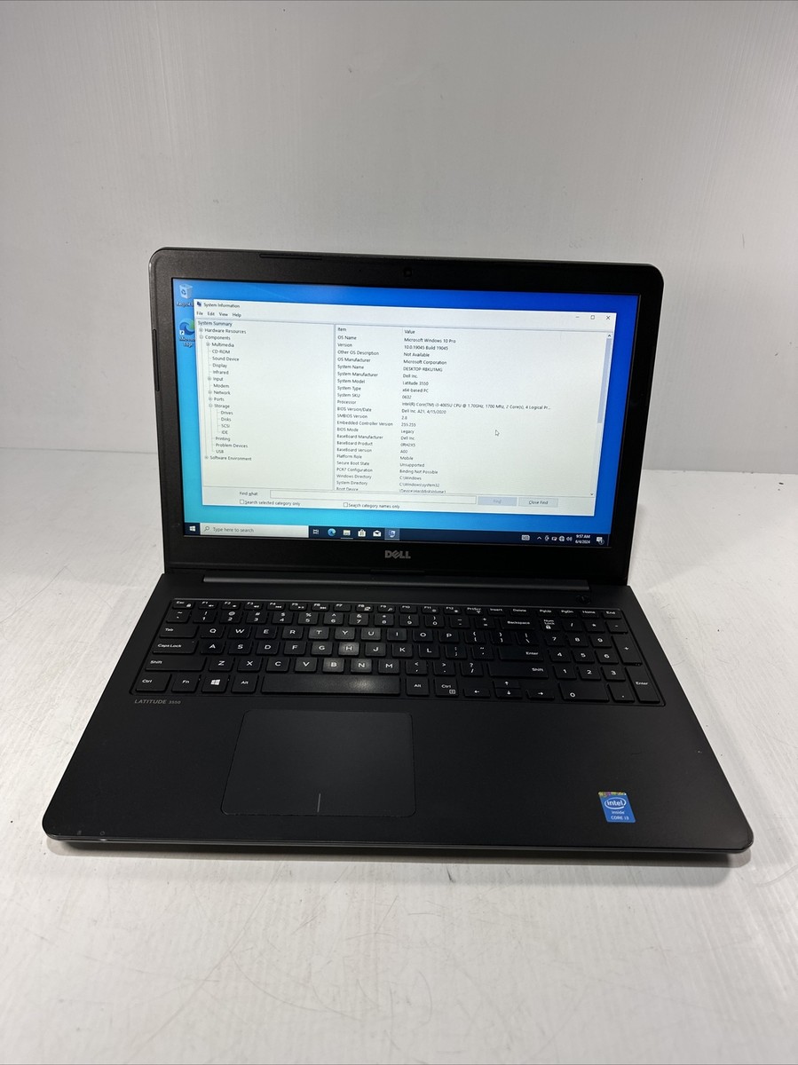 Dell Latitude 3550 15