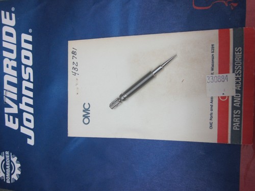 JOHNSON EVINRUDE 9.9 15 HP LOW SPEED NEEDLE VALVE 1974-88 386152 330884 432781 - Picture 5 of 7