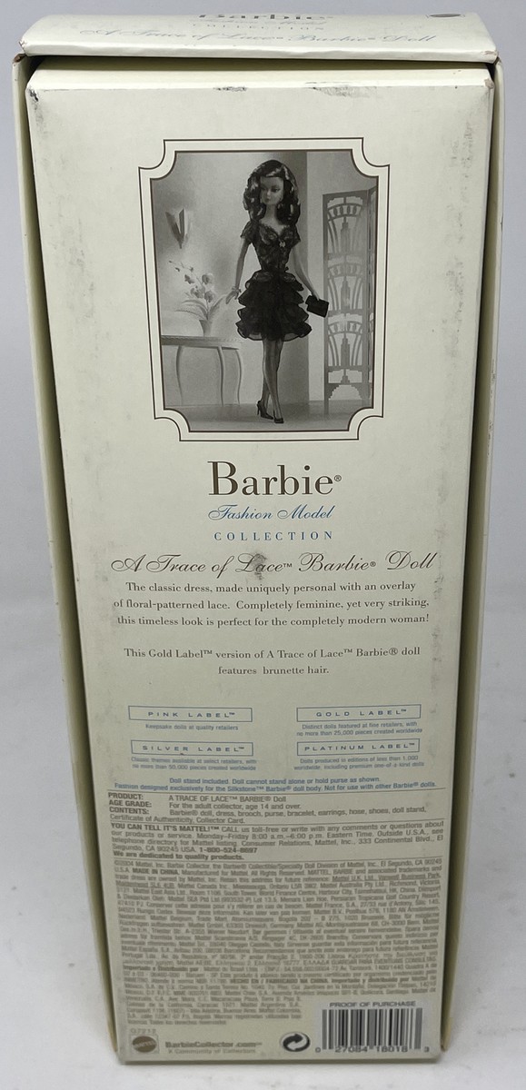 A Trace of Lace Silkstone Barbie Doll Fashion Model