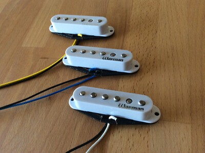 Warman Vintage Texas Rangers Alnico V Single Coil E-Gitarre Tonabnehmer Set