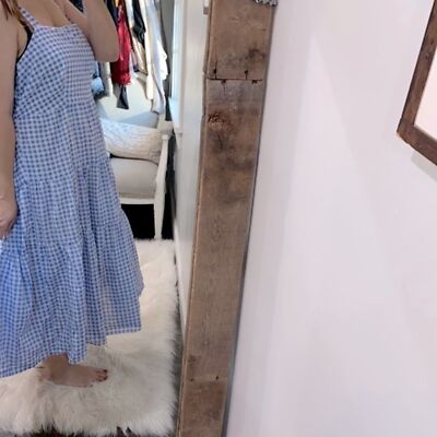 Time and Tru blue & white checkered maxi dress size XLarge | eBay Time and Tru blue & white checkered maxi dress size XLarge | eBay