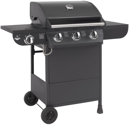 Gasgrill "Columbus 3+1" von El Fuego® inkl. Seitenbrenner, BBQ, AY 562 - Bild 3 von 12