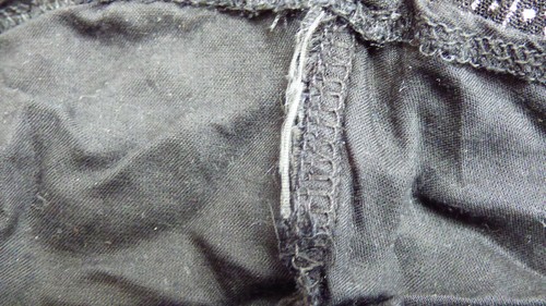 Summer Blue Dress Tunic Black White Bohemian Beach Tasselled Lace Trim Size S - Picture 9 of 10