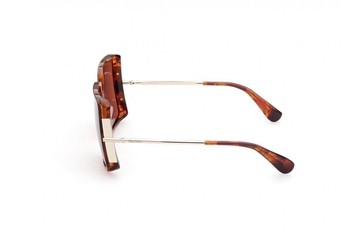 Max Mara MM0003/S 54E Oversized Square Sunglasses Tortoise Gradient NWT Square sunglasses, camel | Max Mara main image 4