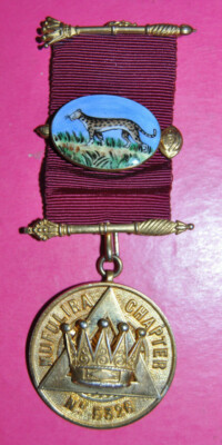 Mufulira Chapter No 5326 Freimaurer MEZ Juwel Sterling Silber Punze PZ