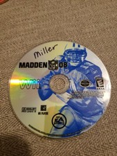 Madden NFL 08 (Nintendo Wii, 2007) tested DISC ONLY NO USPS TRACKING