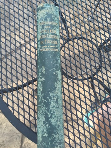 1889 Preparatory And College Latin Courses in English w/ Roman Empire Map - Picture 2 of 12