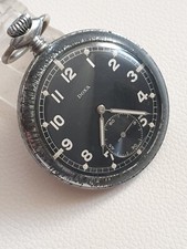 Rare Vintage DOXA D...H WWII Era Wermacht Officers Pocket Watch