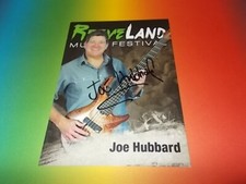 Joe Hubbard Bass signiert signed Autogramm auf Autogrammkarte in person