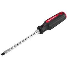 Powerbuilt 5/16 Inch Slotted Screwdriver with Double Injection Handle - 646173