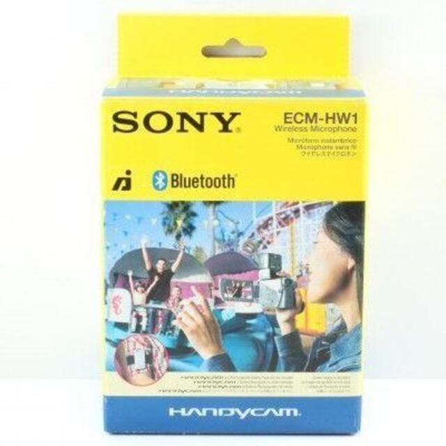 新品 SONY ソニー ECM-HW1 ハンディカム ワイヤレスマイクロフォン 高音質な収音を小型軽量な筐体で実現するワイヤレスマイクロホン