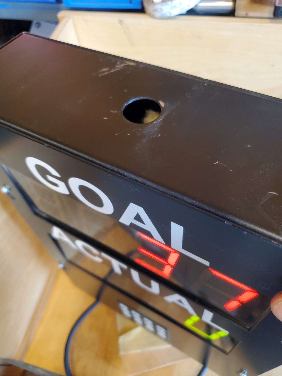 AF-2720-101 American LED GIBLE Goal Target Counter Board GOOD CONDITION ...